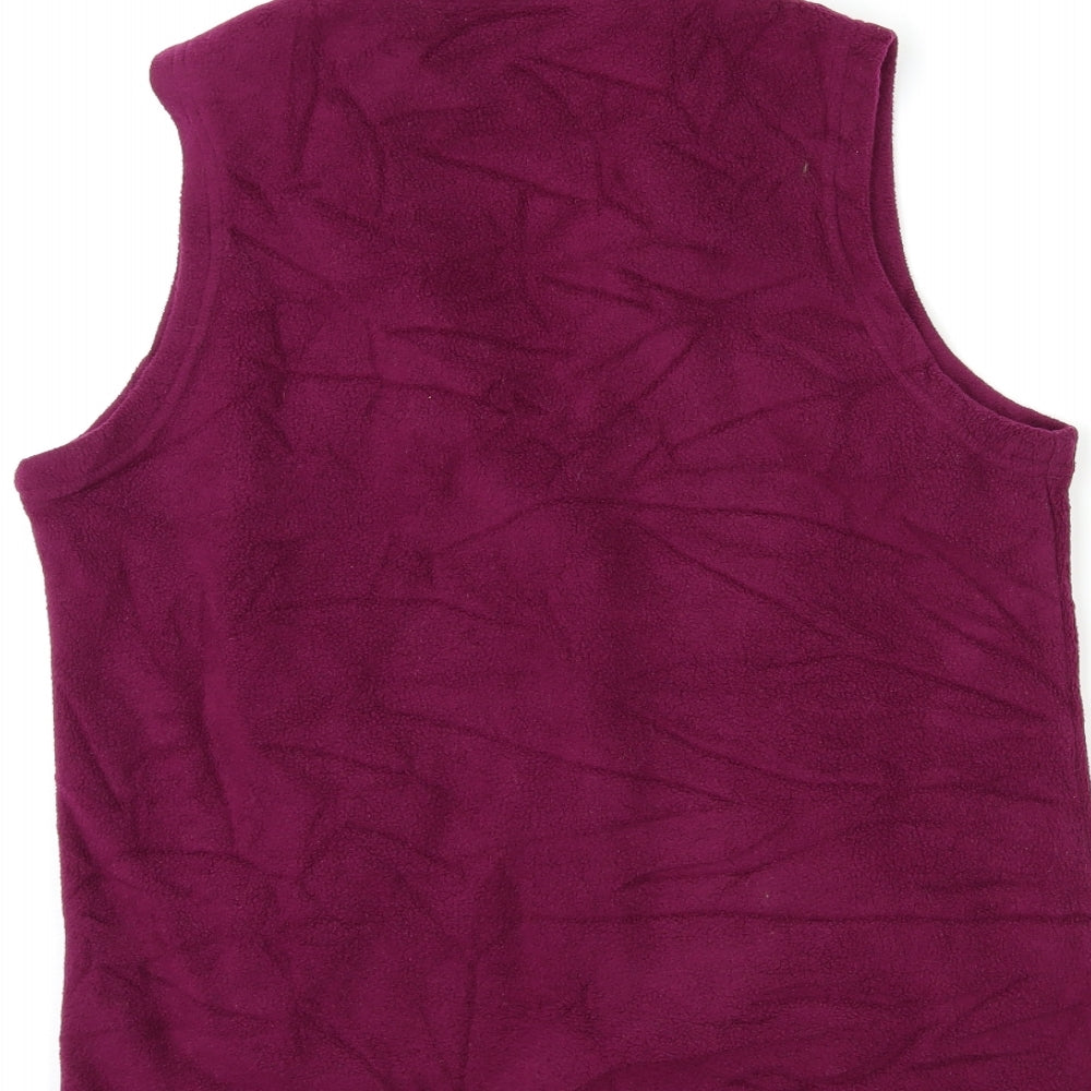 Womens UK Size 10 EWM Purple Gilet