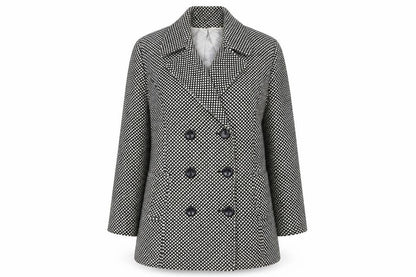 Womens UK Size 14 Berkertex Black Overcoat