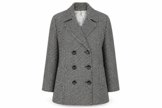 Womens UK Size 14 Berkertex Black Overcoat