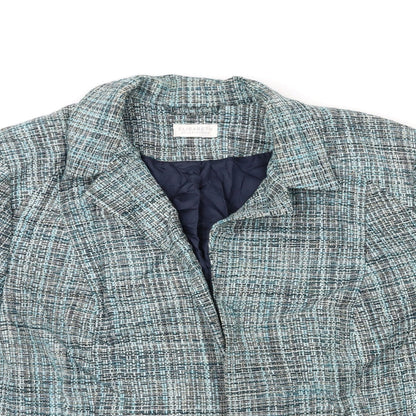 Liz Claiborne Womens Blue   Jacket Coat Size L