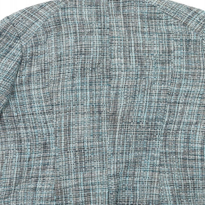 Liz Claiborne Womens Blue   Jacket Coat Size L