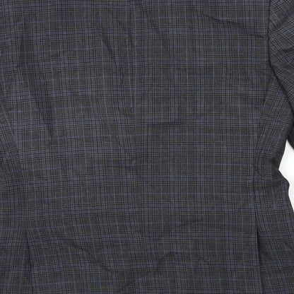 Mens UK Size 40 Marks and Spencer Regular Blue Suit Jacket