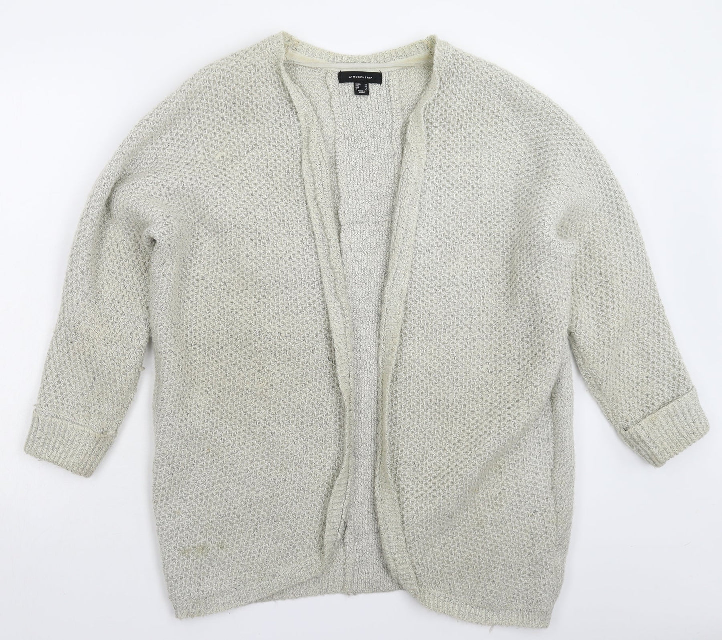 Womens UK Size 10 Atmosphere Grey Cardigan Jumper