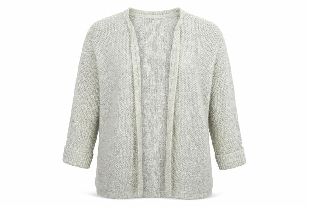 Womens UK Size 10 Atmosphere Grey Cardigan Jumper