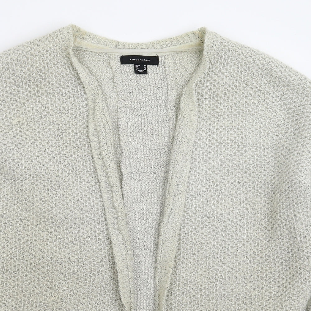 Womens UK Size 10 Atmosphere Grey Cardigan Jumper