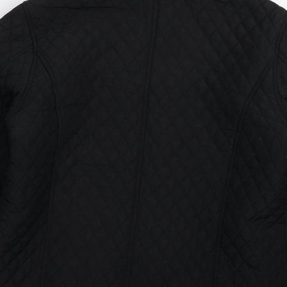 Womens UK Size S Pure & Natural Black Jacket