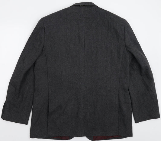 Mens UK Size 46 Greenwoods Regular Grey Suit Jacket
