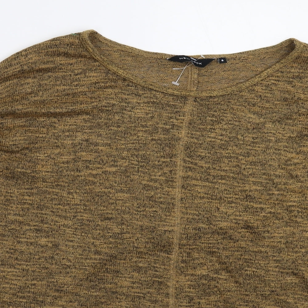 Womens UK Size 8 NEXT Beige Pullover Jumper