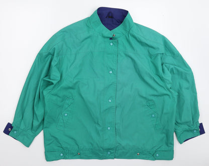 Womens UK Size 18 Telemac Green Jacket
