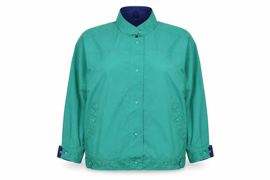 Womens UK Size 18 Telemac Green Jacket