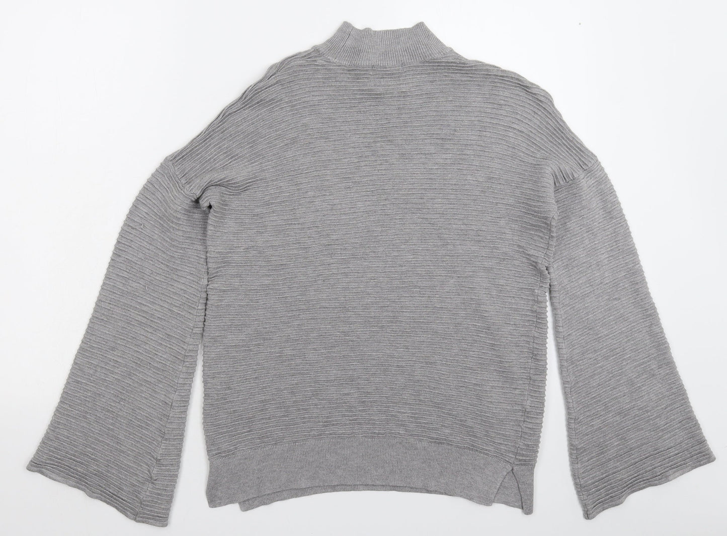F&F Womens Grey  Knit Pullover Jumper Size 12