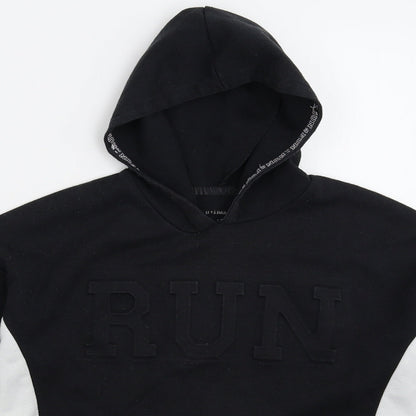 Young Dimension Girls Black   Pullover Hoodie Size 11-12 Years