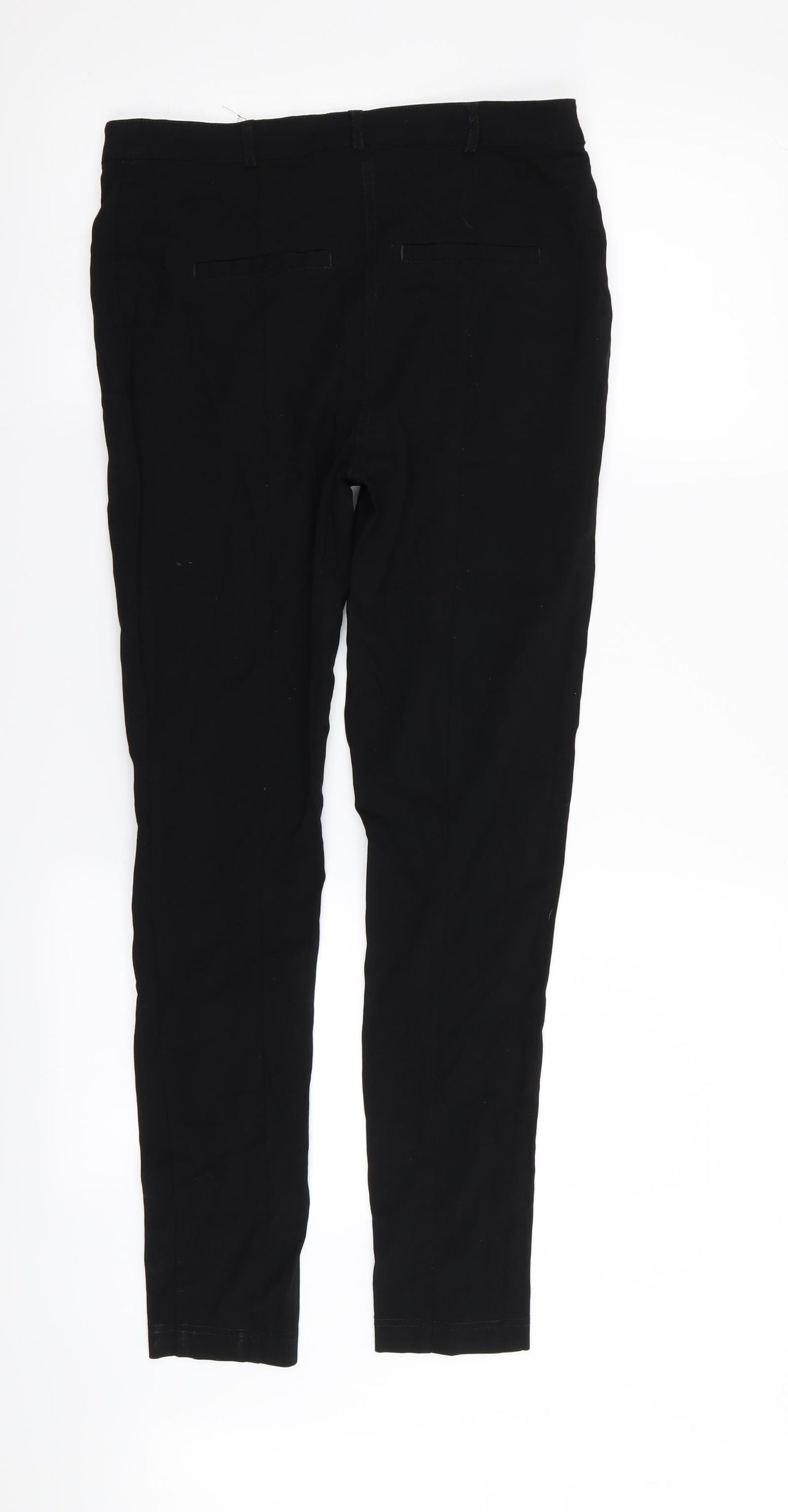Womens UK Size 10 Primark Regular Fit  Black Trousers