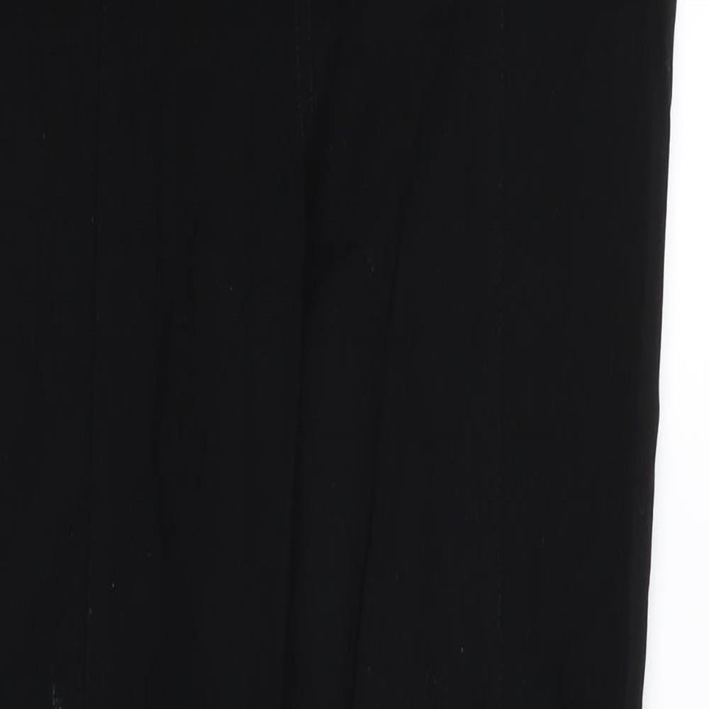 Womens UK Size 10 Primark Regular Fit  Black Trousers
