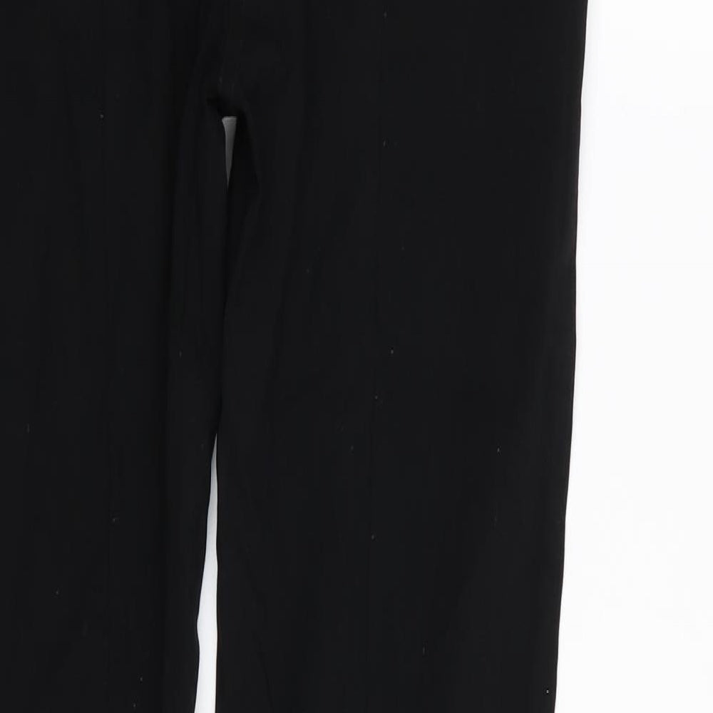 Womens UK Size 10 Primark Regular Fit  Black Trousers
