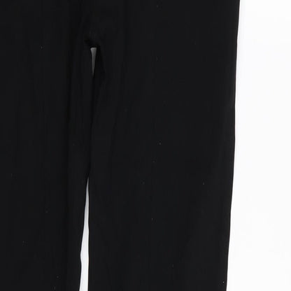 Womens UK Size 10 Primark Regular Fit  Black Trousers