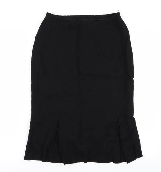 MNG Womens Black   Flare Skirt Size 12