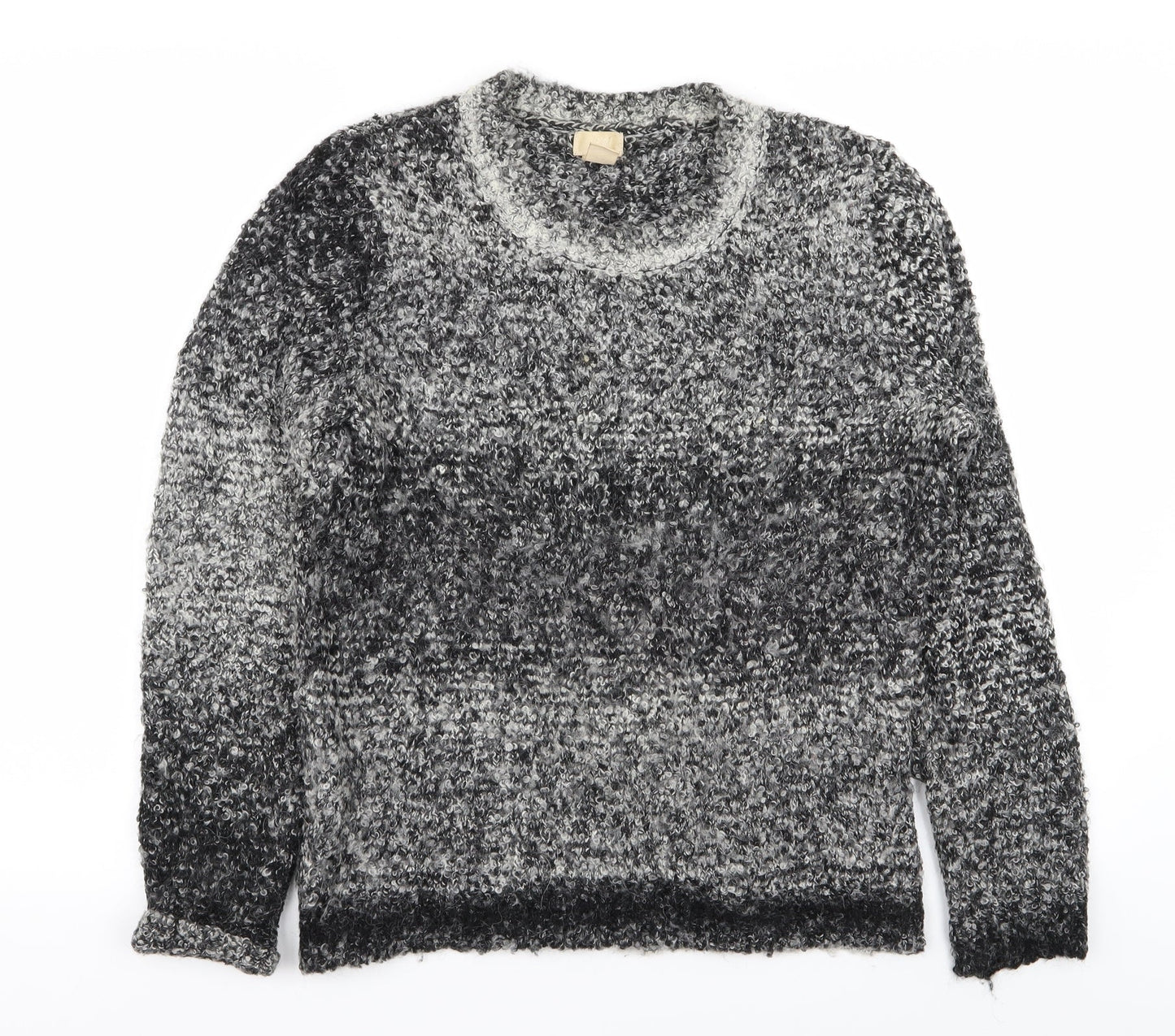 Womens UK Size 6 H&M Grey Pullover Jumper