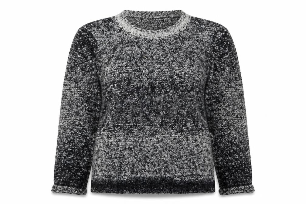 Womens UK Size 6 H&M Grey Pullover Jumper
