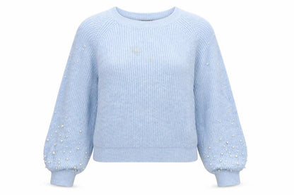 Womens UK Size M M&S Blue Pullover Jumper