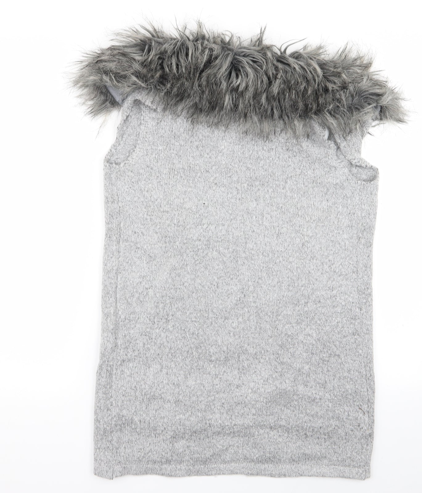 Primark Girls Grey   Cardigan Jumper Size 11-12 Years