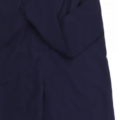 Womens UK Size 12 ASOS Regular Fit Capri Blue Trousers