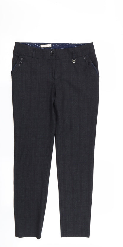 sezdi Womens Blue   Trousers  Size 12 L29 in