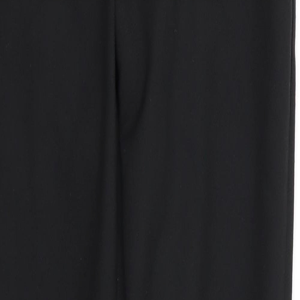 Womens UK Size 4 H&M Regular Fit  Black Trousers