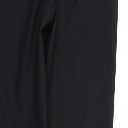 Womens UK Size 4 H&M Regular Fit  Black Trousers