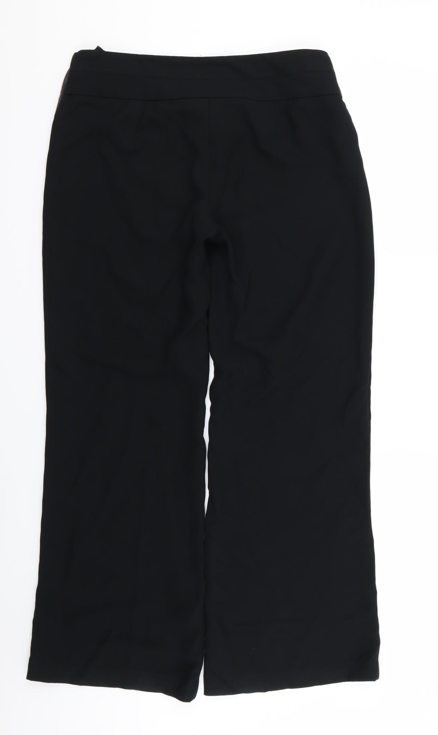 Womens UK Size 8 NEXT Regular Fit  Black Trousers
