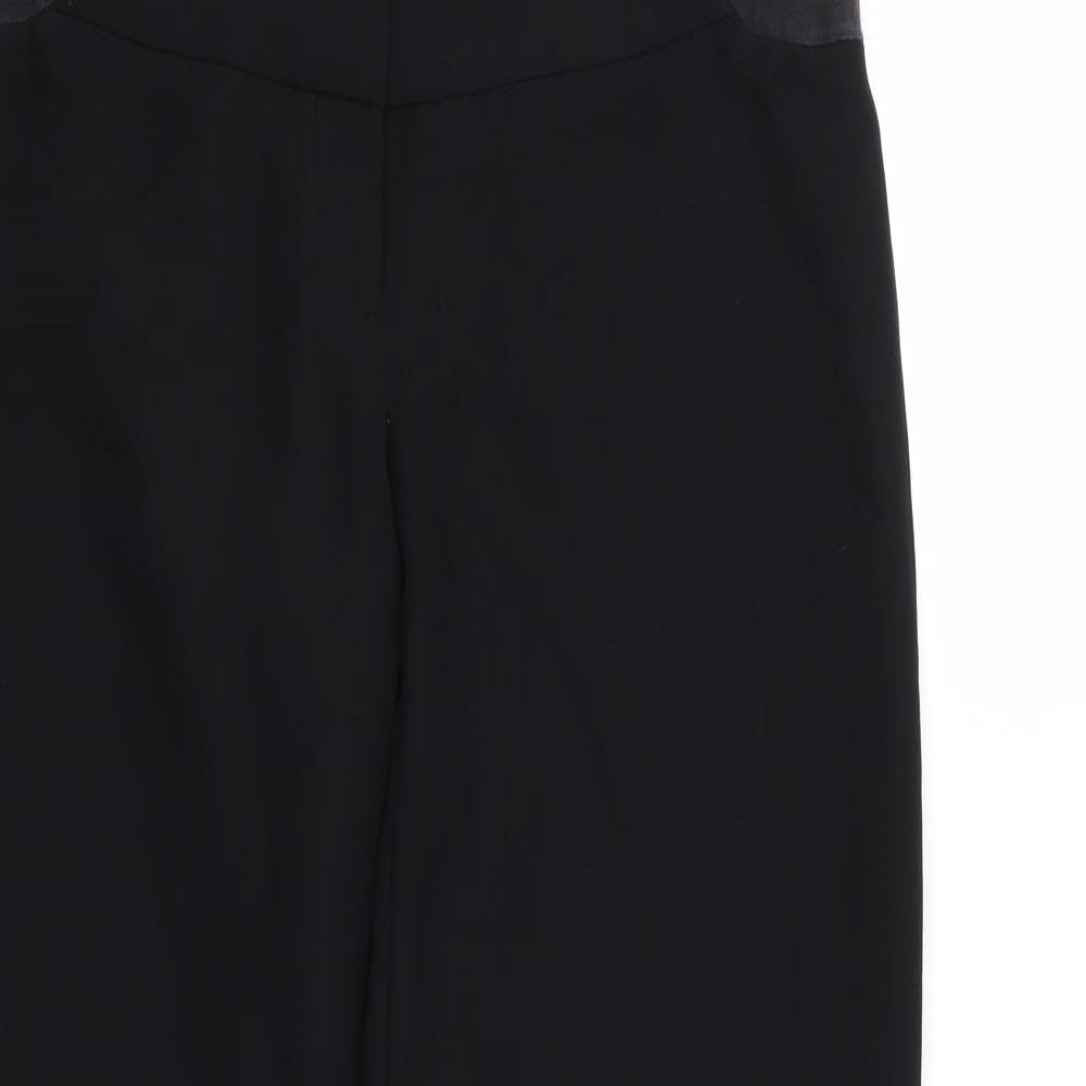 Womens UK Size 8 NEXT Regular Fit  Black Trousers