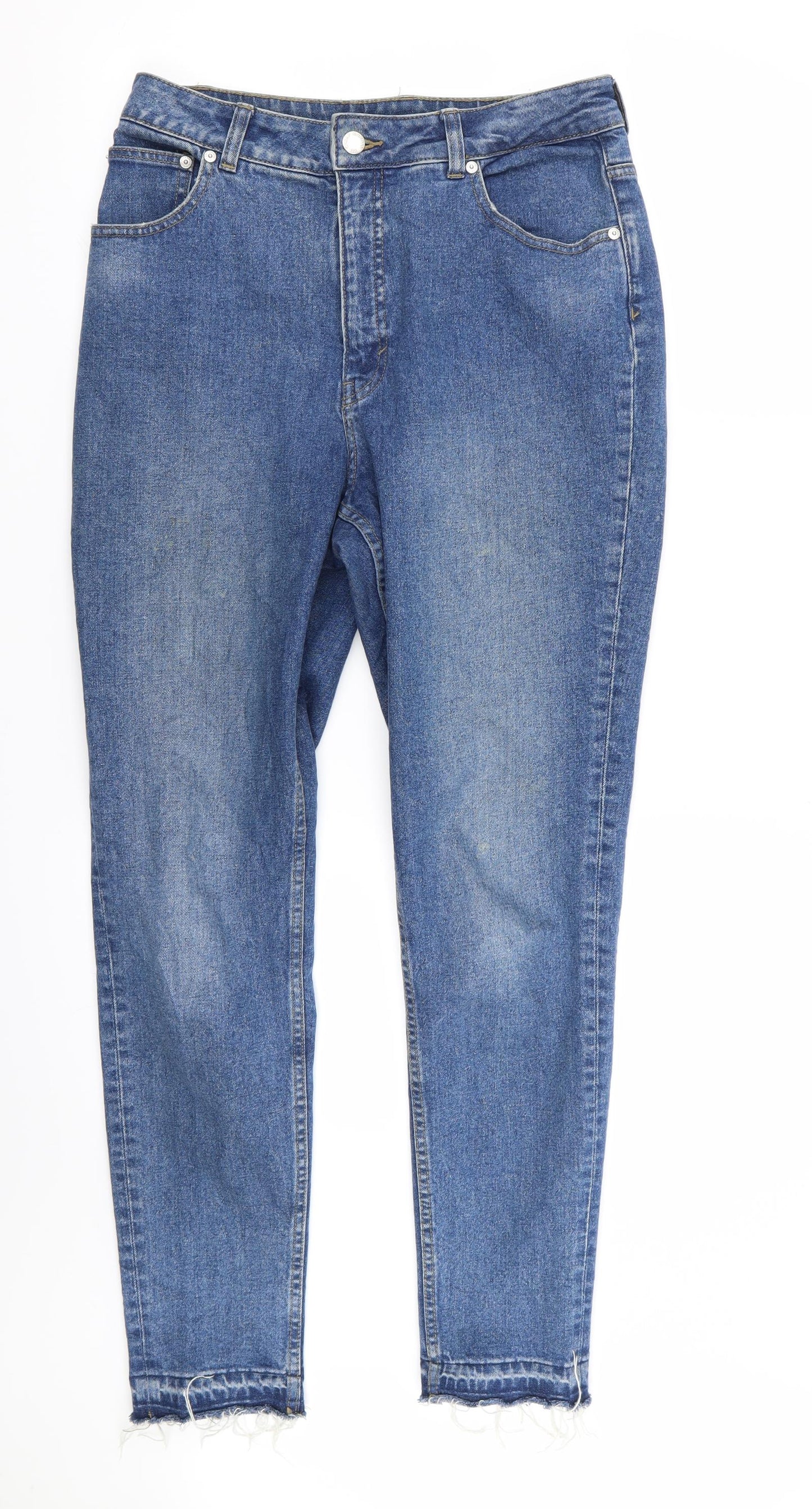 Mens UK Size 30 in Cheap Monday Regular Fit Skinny Blue Jeans