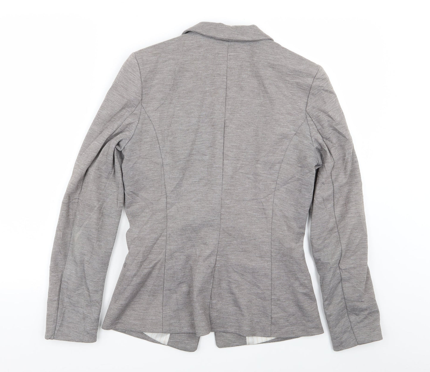 H&M Womens Grey   Jacket Blazer Size 10
