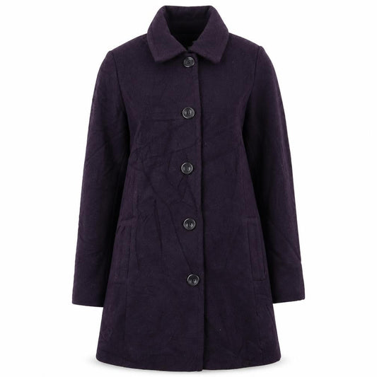 Womens UK Size 10 isle Purple Overcoat