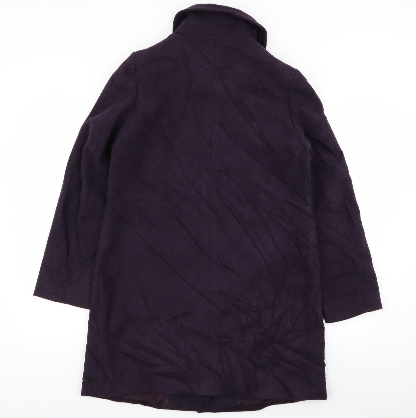 Womens UK Size 10 isle Purple Overcoat