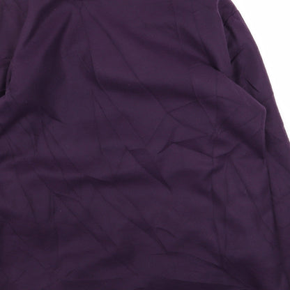 Womens UK Size 14 Gabrielle Vicenza Purple Overcoat