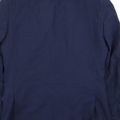 Harry Brown Mens Blue   Jacket Blazer Size 36