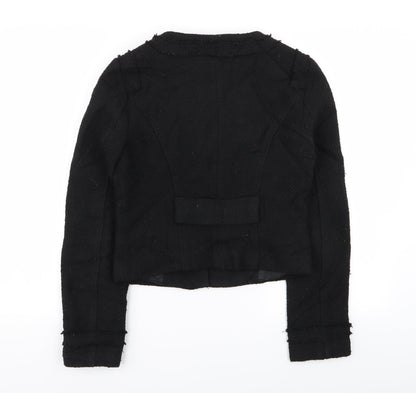 Warehouse Womens Black   Jacket Blazer Size 8