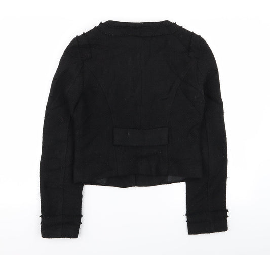 Warehouse Womens Black   Jacket Blazer Size 8