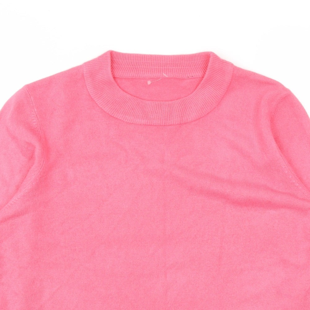 Womens UK Size 14 Bonmarché Orange Pullover Jumper