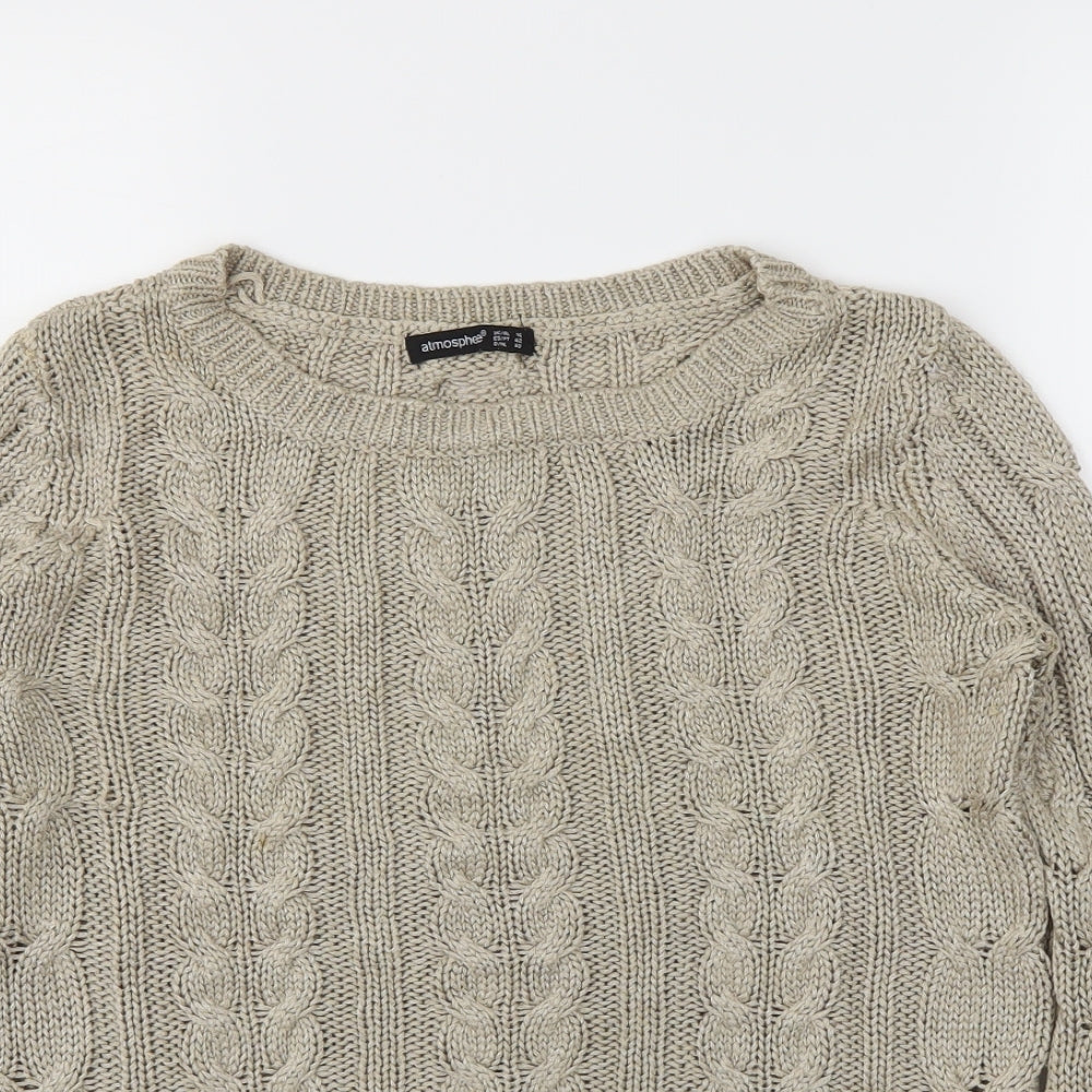 Primark Womens Gold   Pullover Jumper Size 14