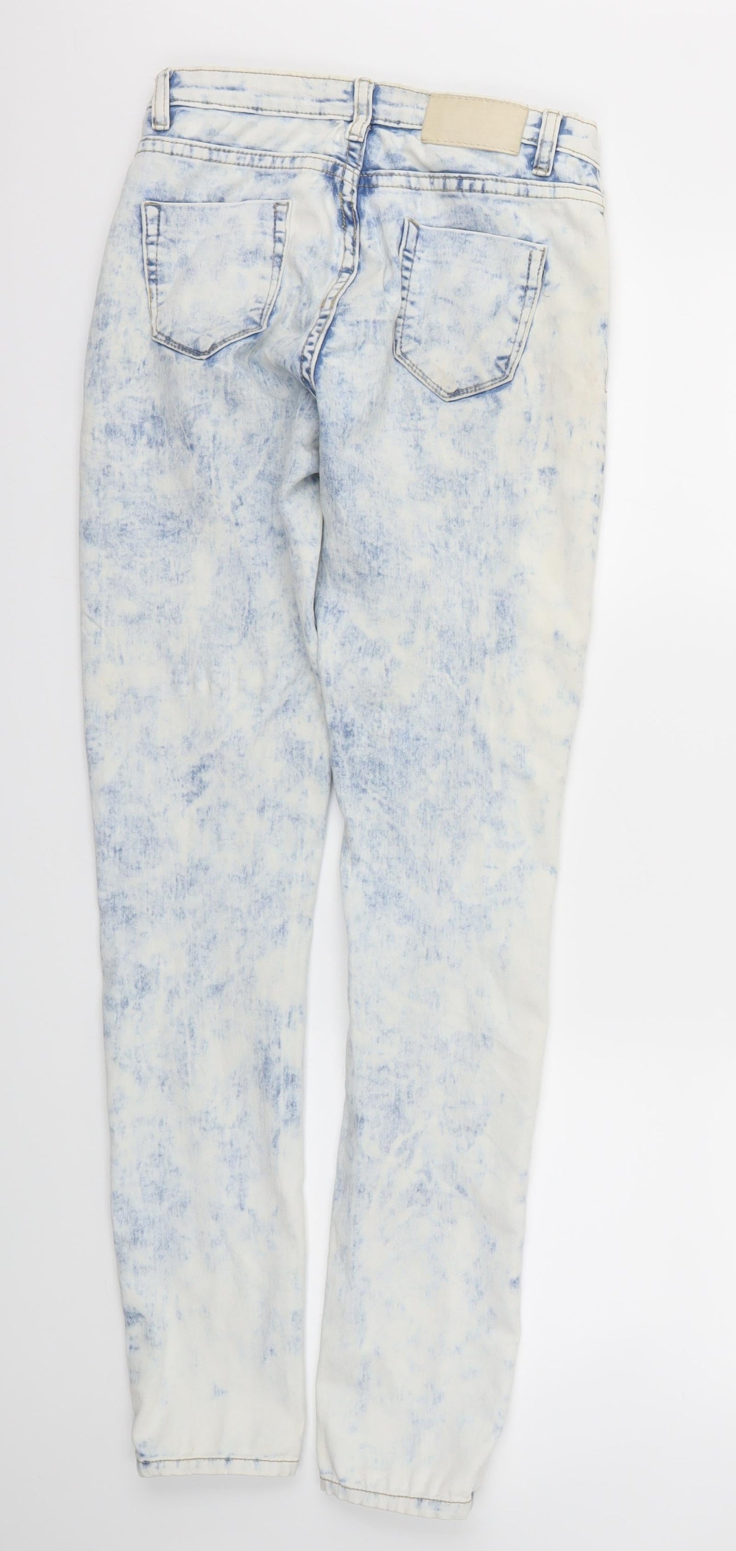 Womens UK Size 26 in Preworn Regular Fit Skinny Blue Jeans