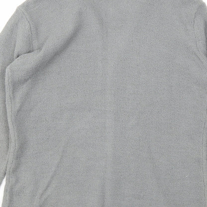 BON MARCHIE Womens Grey   Cardigan Jumper Size M
