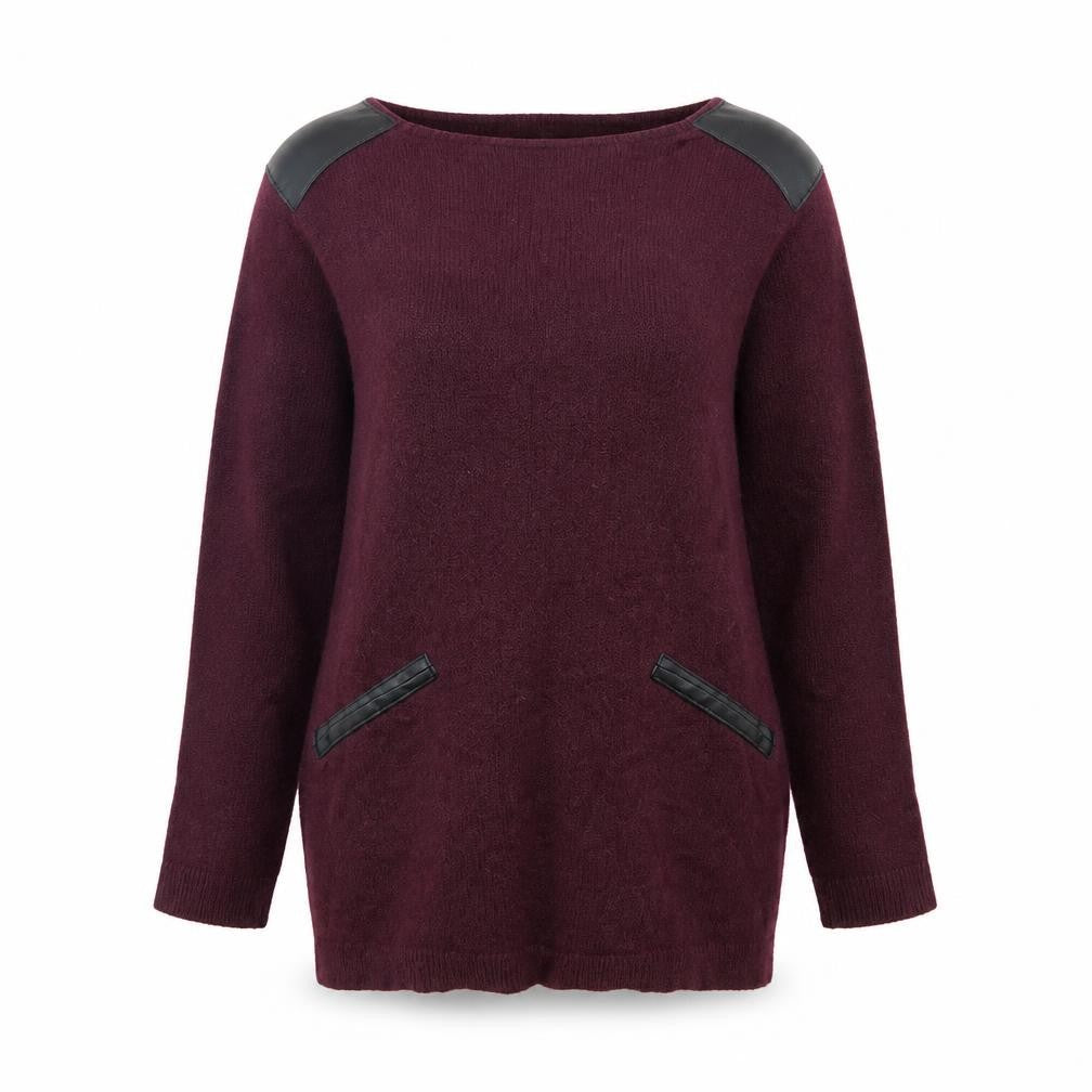 Womens UK Size 10 Primark Purple Pullover Jumper