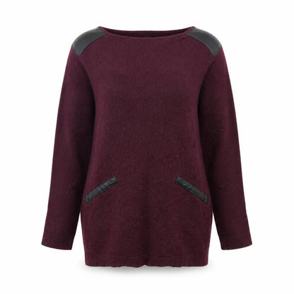 Womens UK Size 10 Primark Purple Pullover Jumper