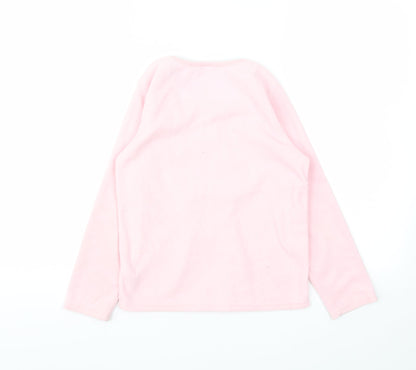 Disney Girls Pink Animal Print  Top Pyjama Top Size 8-9 Years