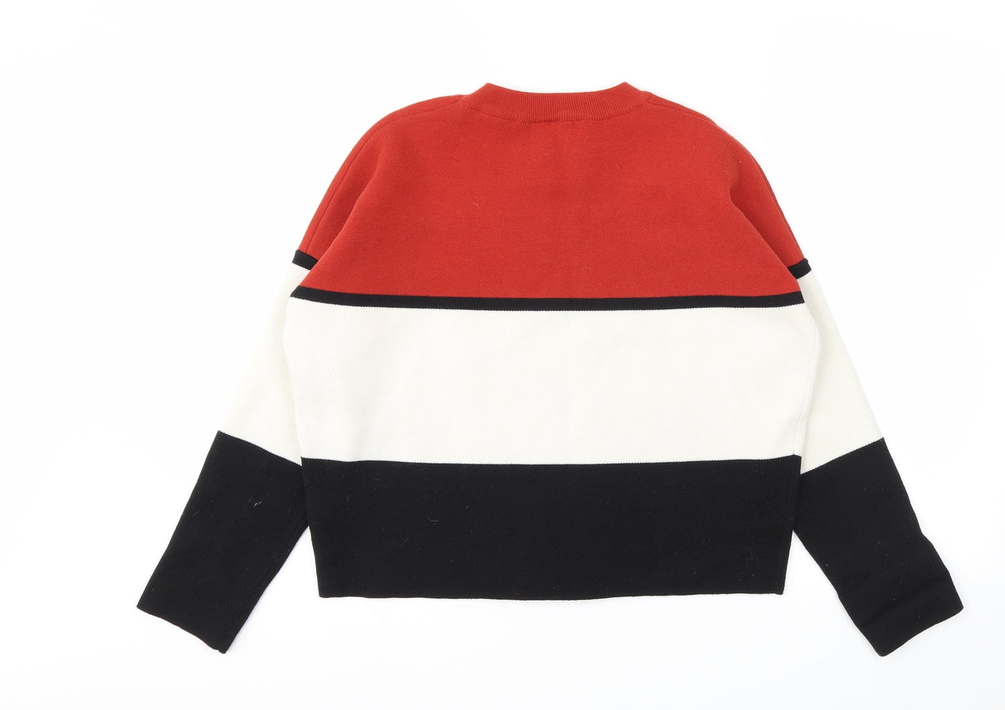 Womens UK Size S New Look Multicoloured Pullover Jumper