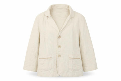 Womens UK Size 20 ISLE Regular Beige Blazer