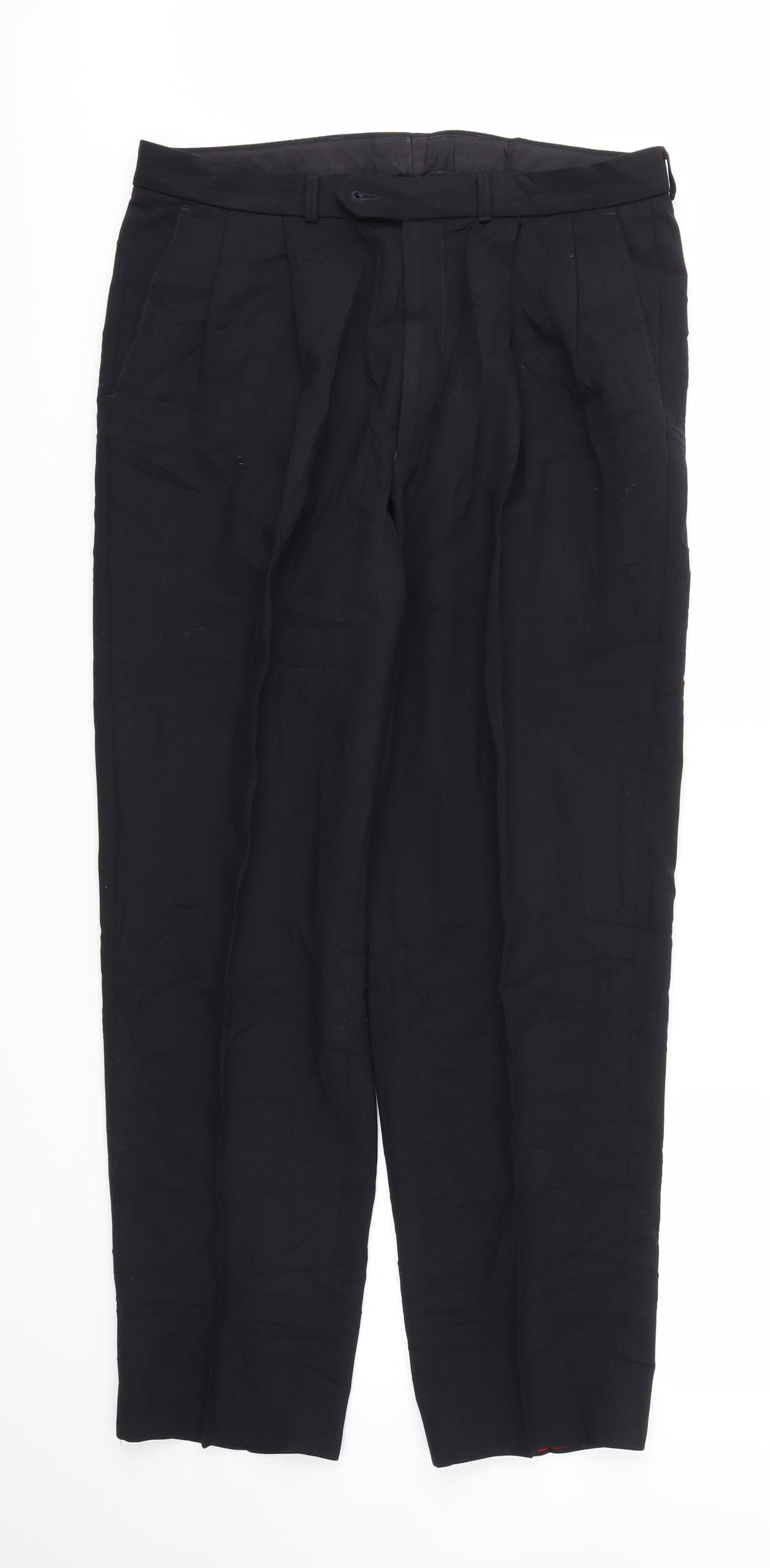 M&S Mens Blue   Trousers  Size 34 L31 in