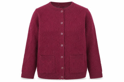 VIDE VI Womens Purple   Cardigan Jumper Size 14